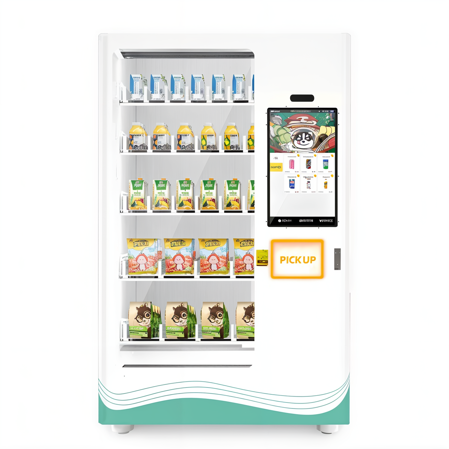 Automat mixt cu lift, cu ecran tactil WIFI - imagine 2