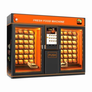 Automat de alimente calde, cabinet dublu