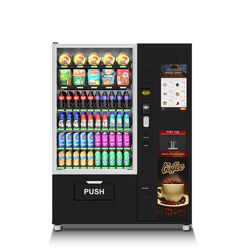 Automat de vanzare combinat pentru gustari, bauturi si cafea MV-CSC-10G(v22)-CF